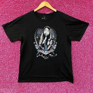 Tim Burton's Corpse Bride Emily Dearly Departed T-Shirt Large